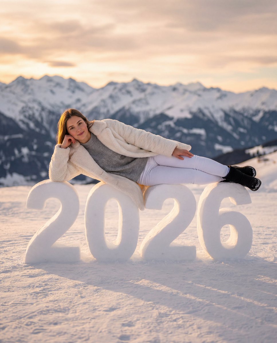 Cozy New Year 2026 Winter Portrait — output 1