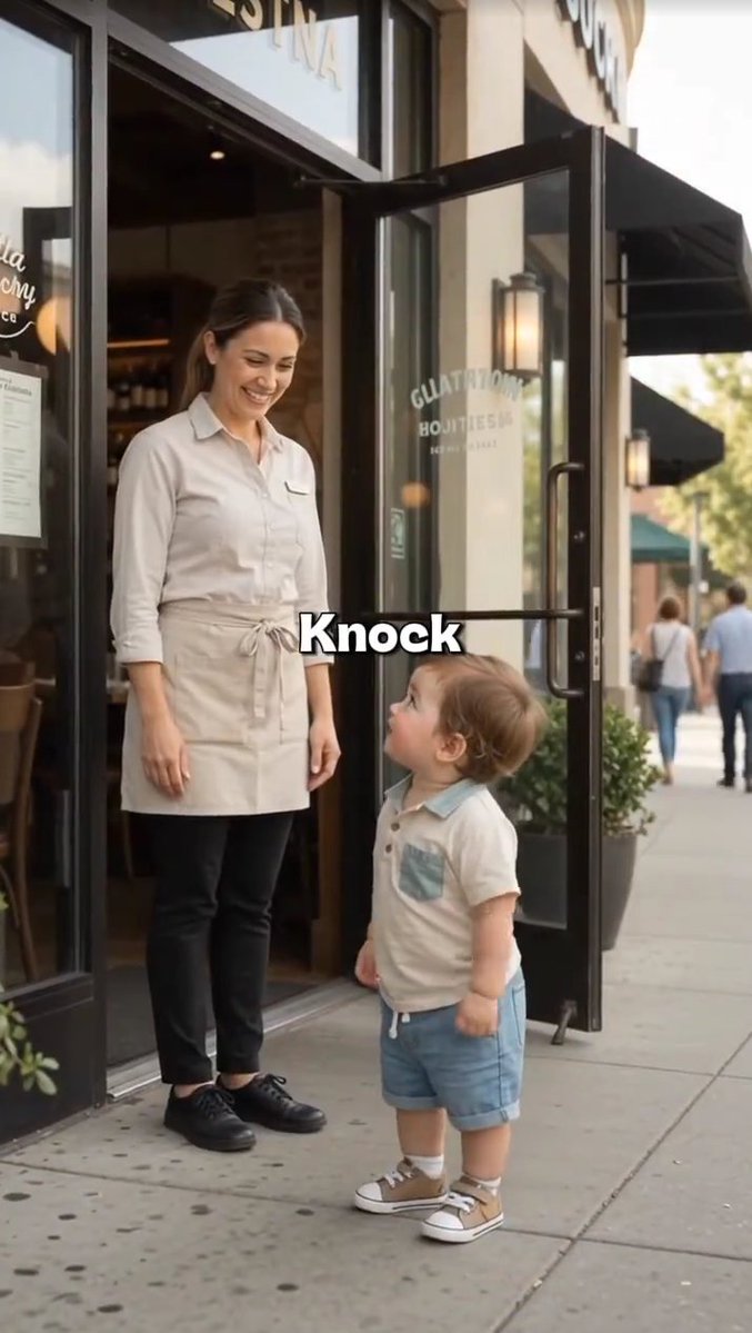 YouTube Thumbnail - Toddler Interacting with Server — output 1