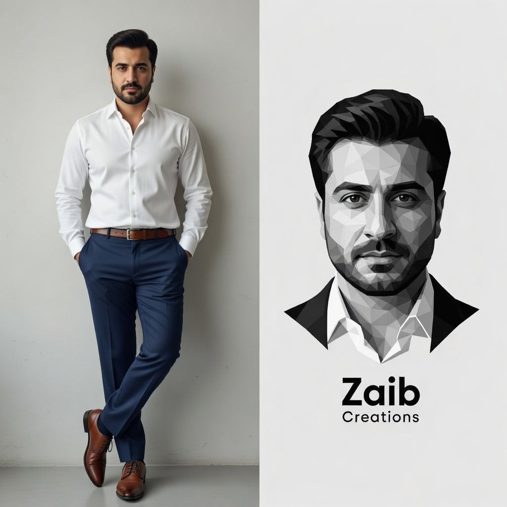 Product Marketing - Vertical Split-Screen Branding Composition — output 1