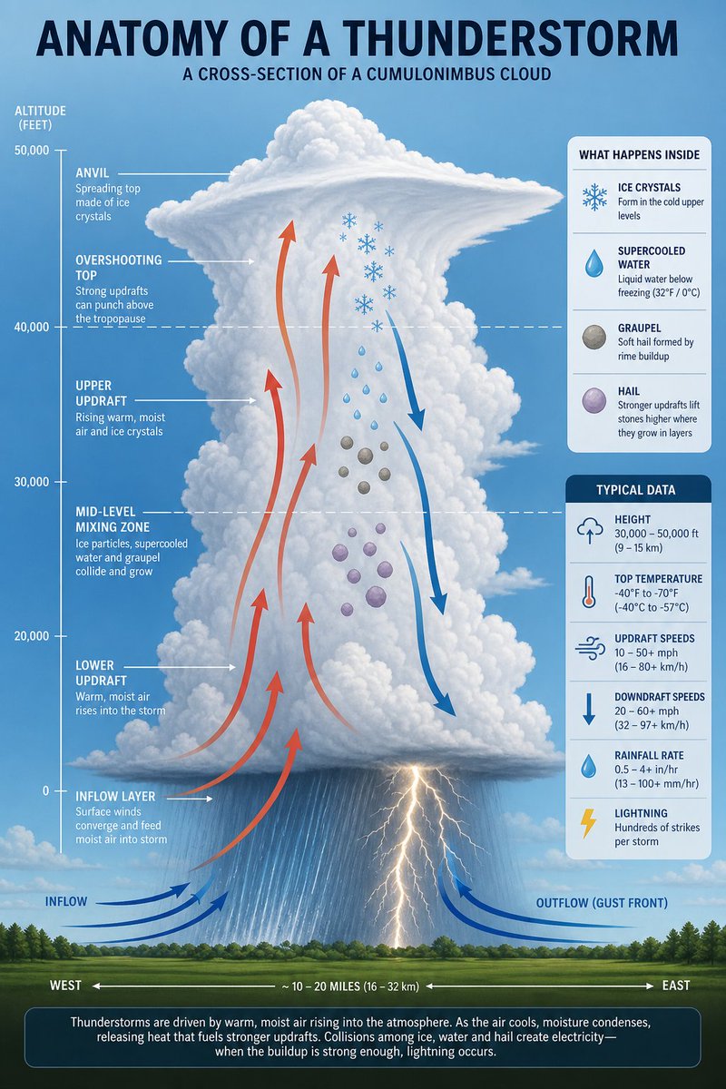 Infographic / Edu Visual - Thunderstorm Anatomy and Photography — output 1