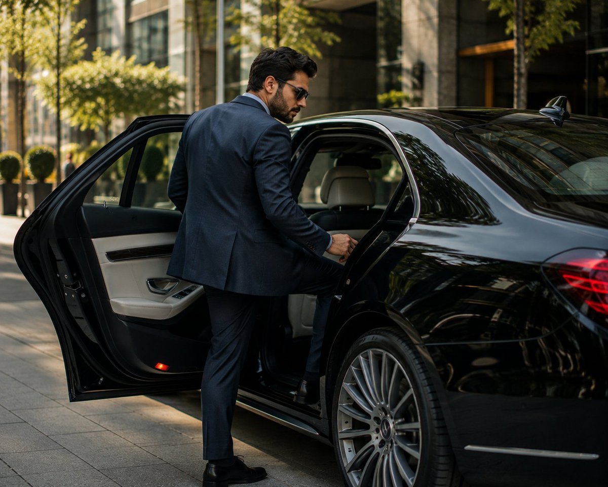 Product Marketing - Cinematic Luxury Sedan Entry — output 1