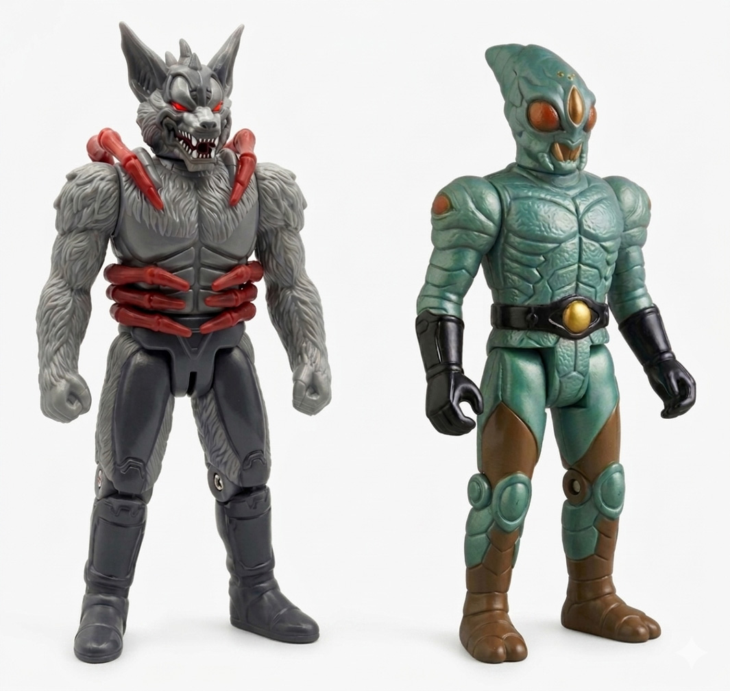Game Asset - Retro 80s Action Figure Aesthetic — output 1