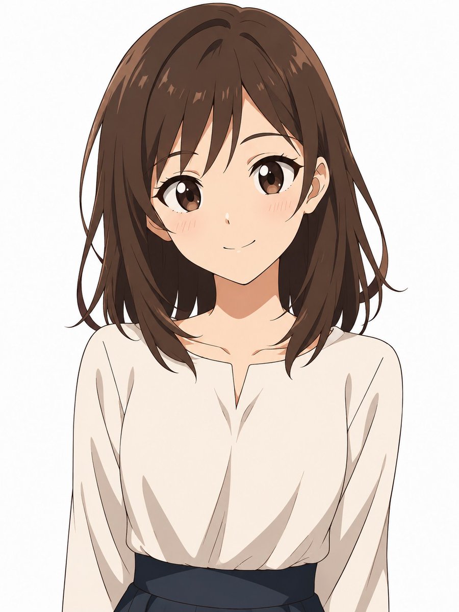Profile / Avatar - Soft Anime Girl Portrait — output 1