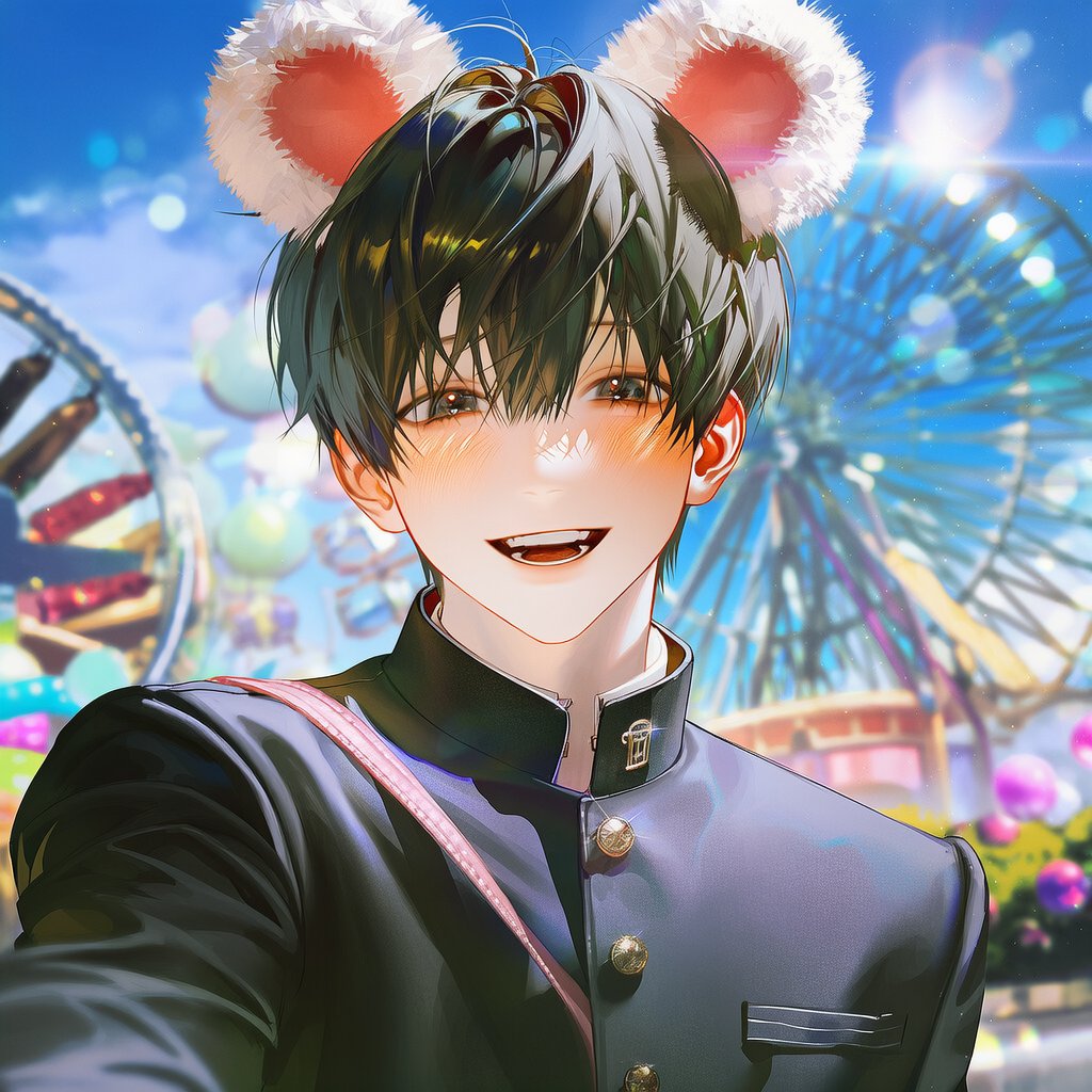 Amusement Park Date POV Prompt (Hand Reaching) — output 1