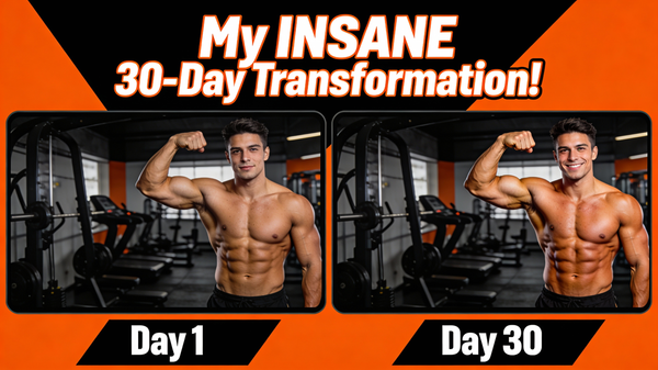 30-Day Fitness Challenge Results Thumbnail — output 1