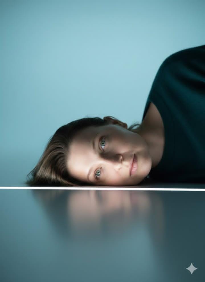 Identity-Locked Surreal Minimalist Editorial Portrait — output 1