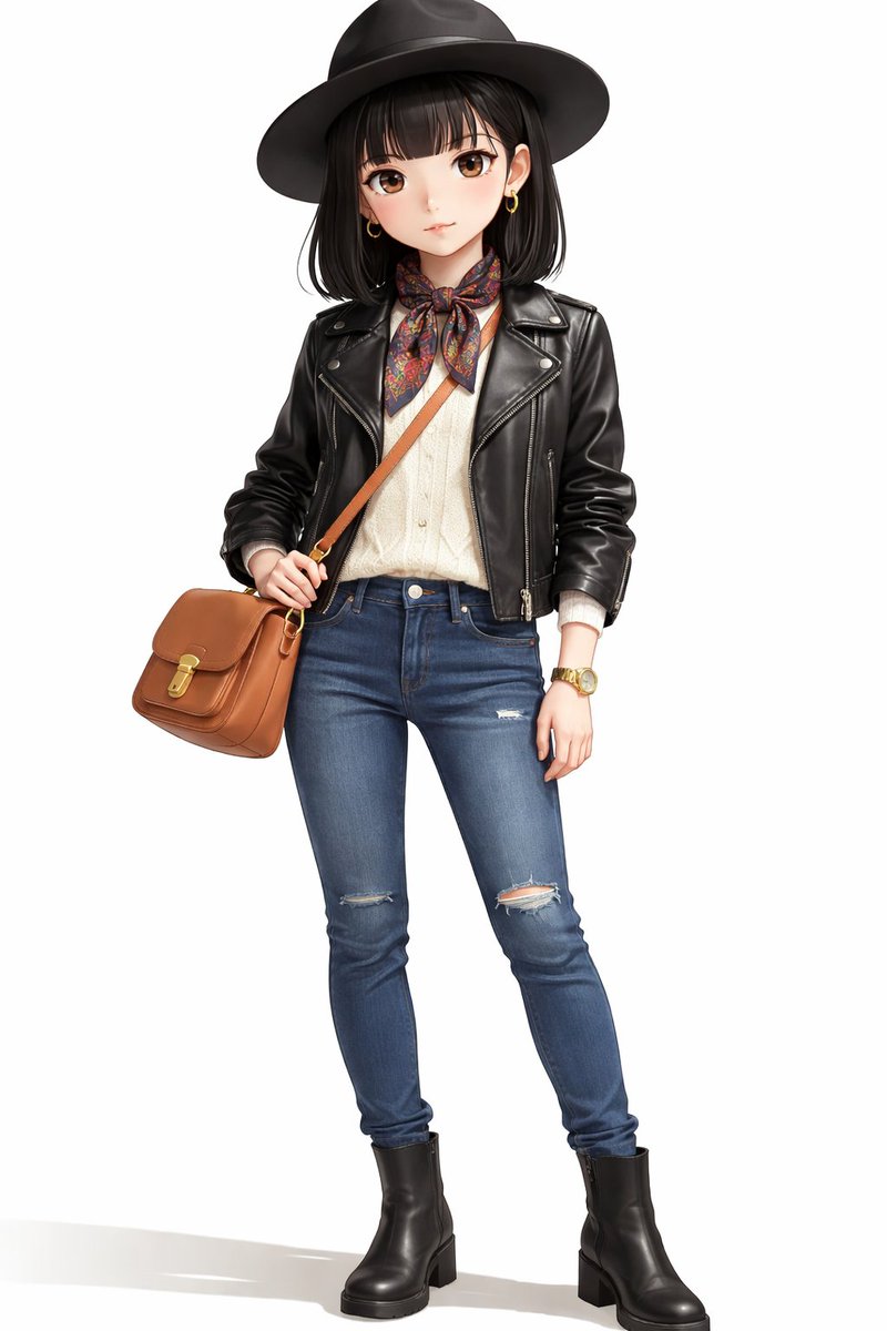 Clothing Transfer Prompt for Character Generation — output 1