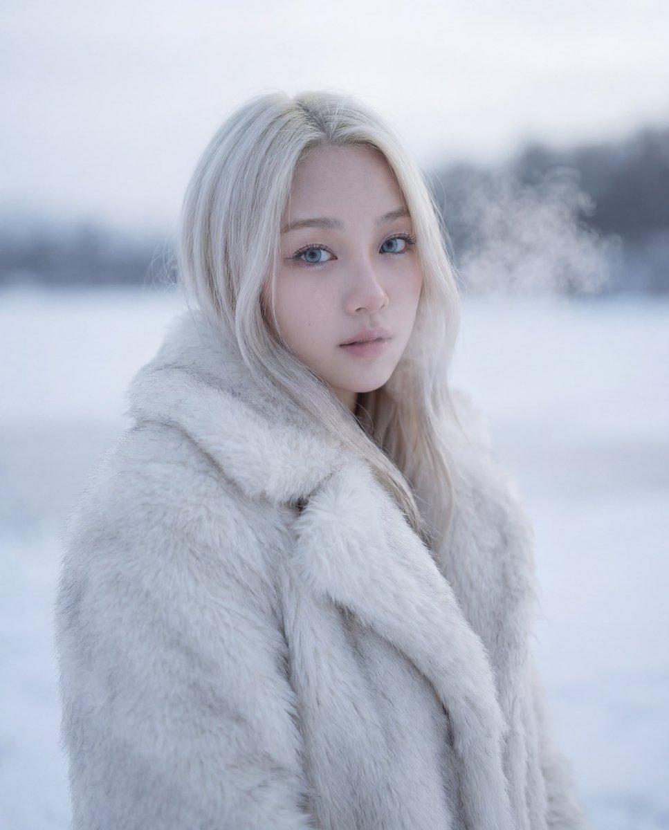 Product Marketing - Ethereal Frozen Landscape Portrait — output 1