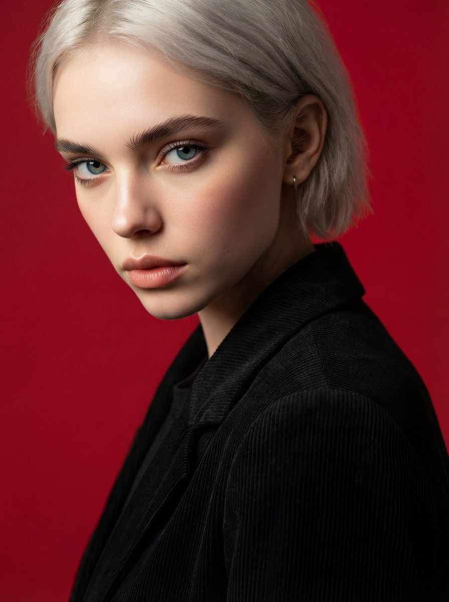 Face and Hairstyle Swap for Studio Portrait — output 1