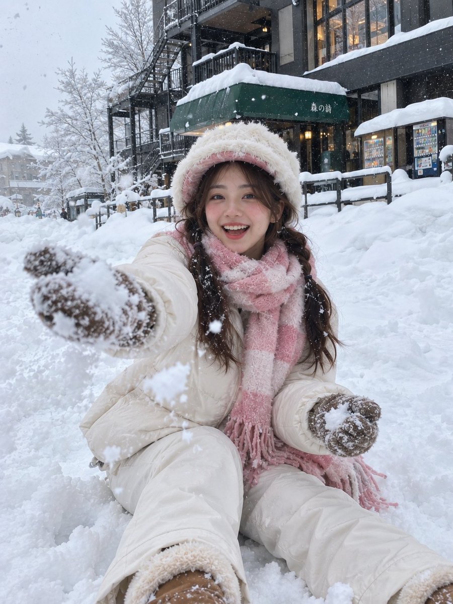 Profile / Avatar - Winter Travel Portrait Prompt — output 1