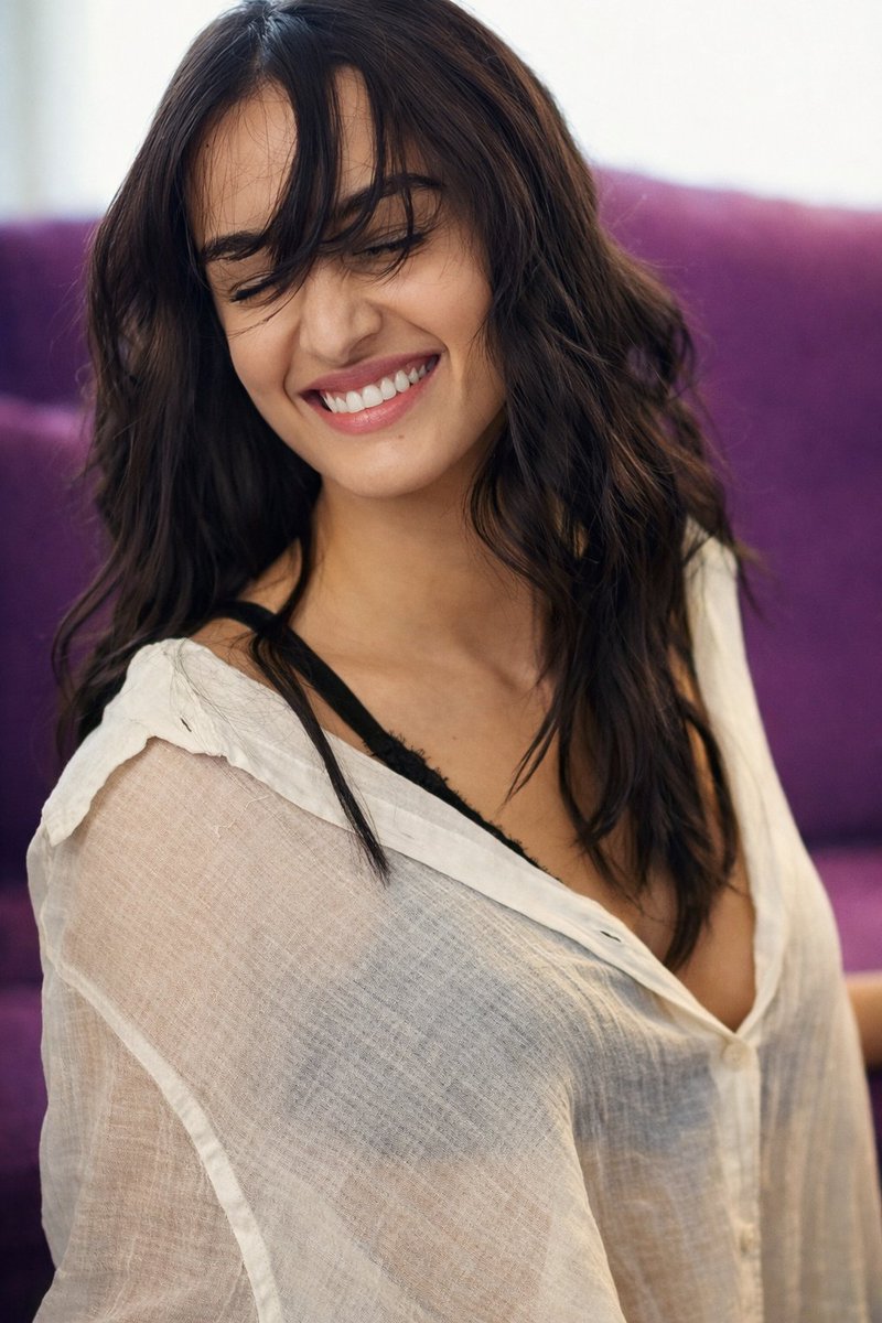 Photorealistic Image Prompt for Shraddha Kapoor in White — output 1