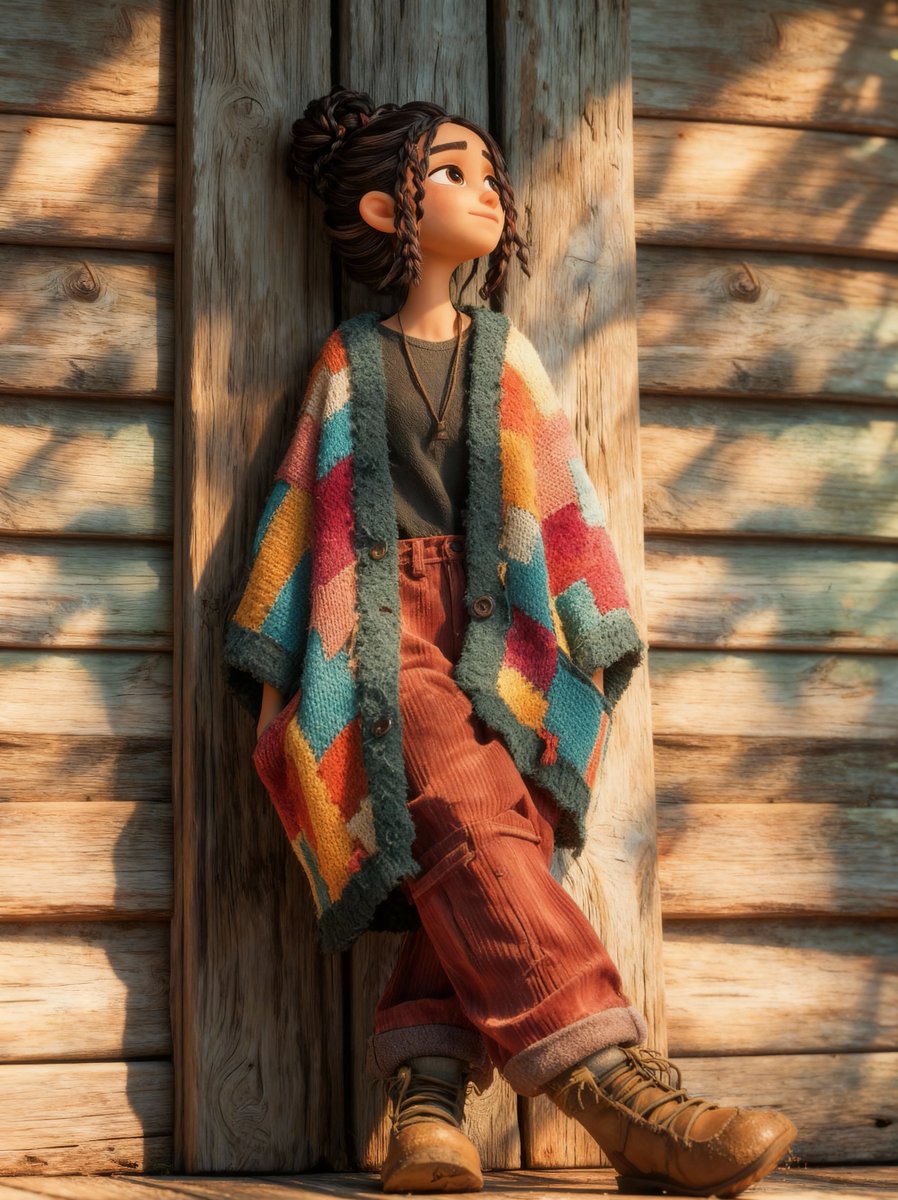 Pixar-Style 3D Girl Illustration Prompts — output 1