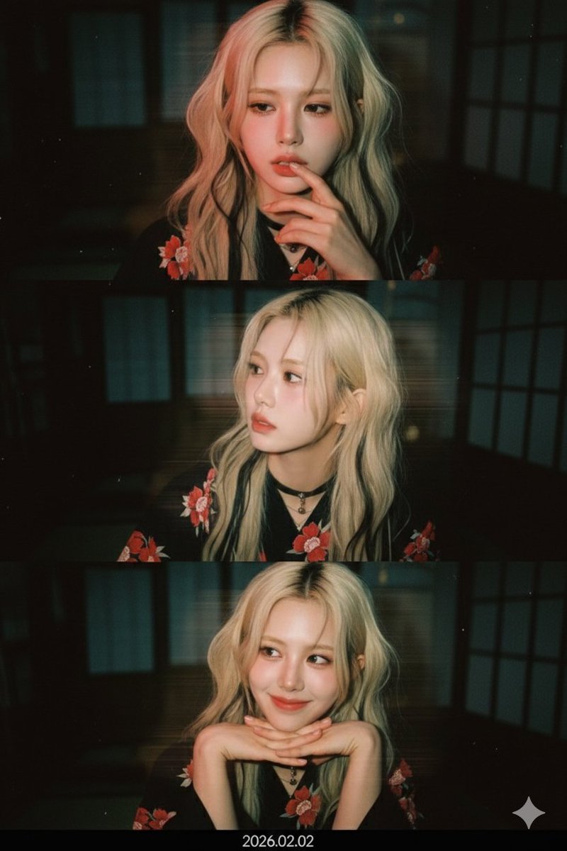 Profile / Avatar - 3-Frame Film Collage Prompt (Photographer Version) — output 1