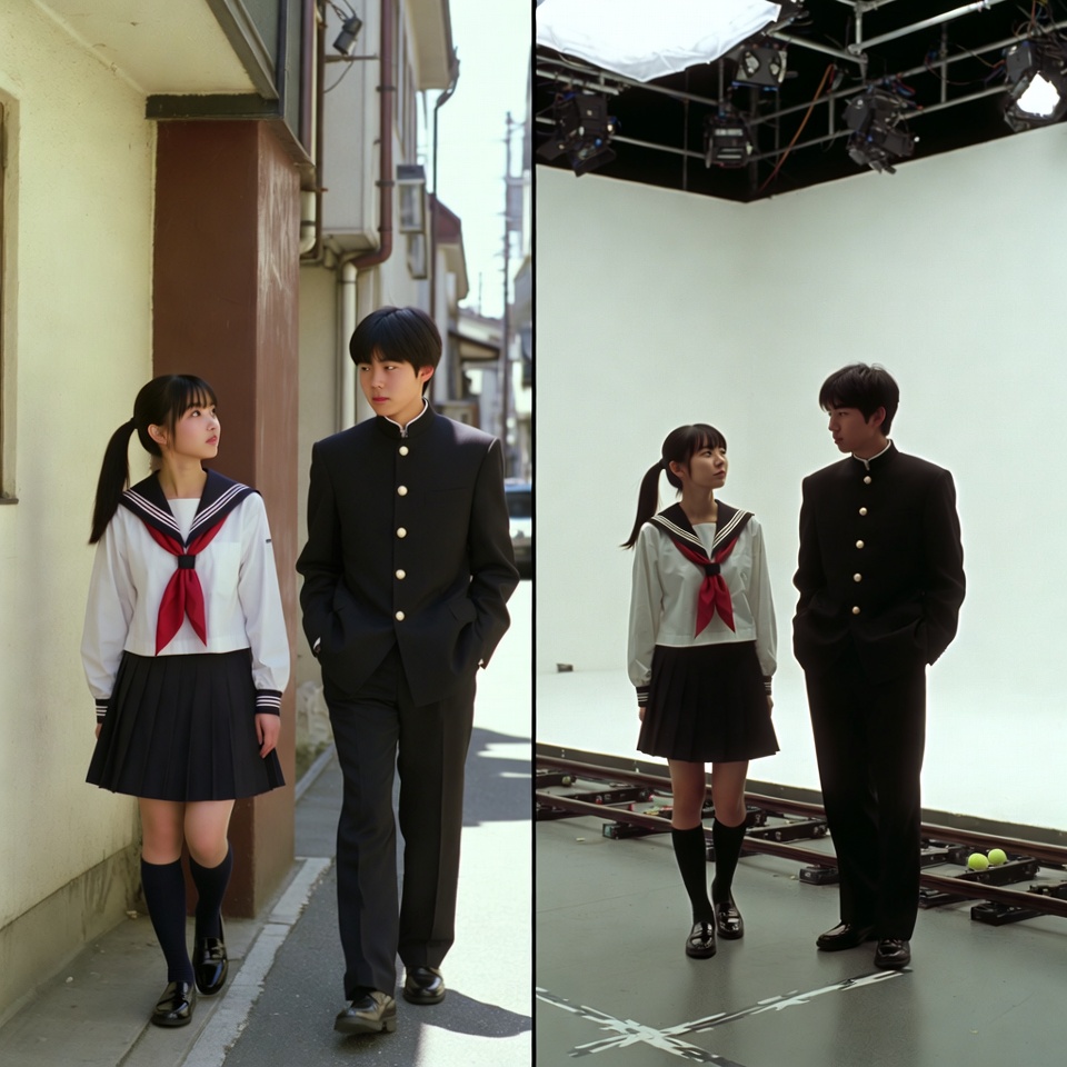 VFX Comparison Image Prompt (Before/After) for Nano Banana Pro — output 1