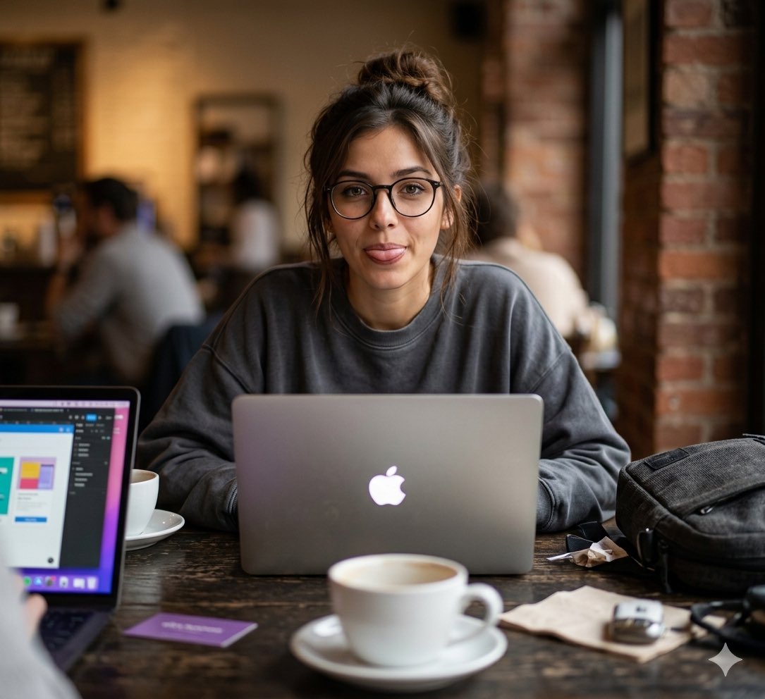 Product Marketing - Candid Café Lifestyle Scene — output 1