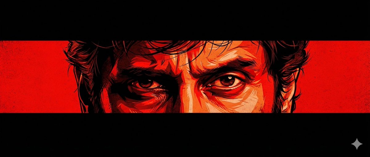 Cinematic Poster Close-up Eye Prompt (Graphic Novel Style) — output 1