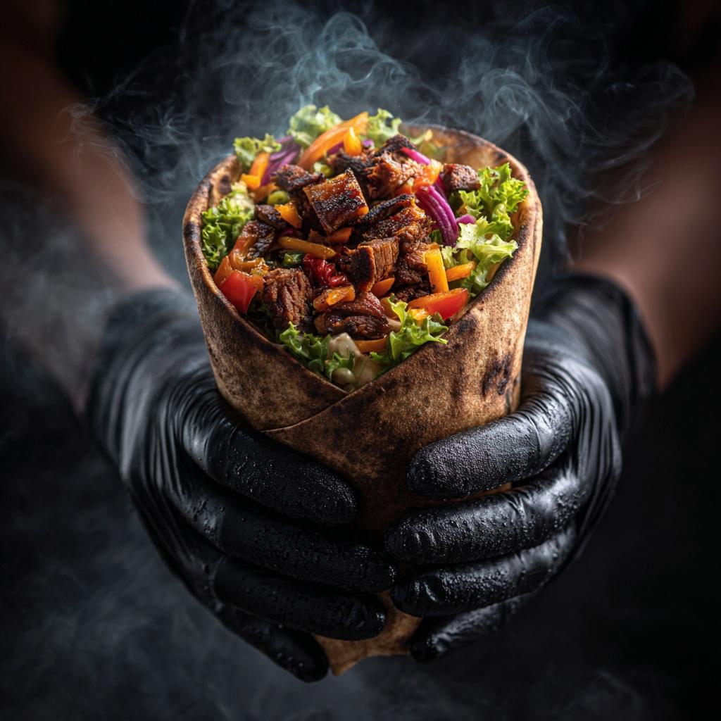Cinematic Gourmet Grilled Food Photography Prompt — output 1