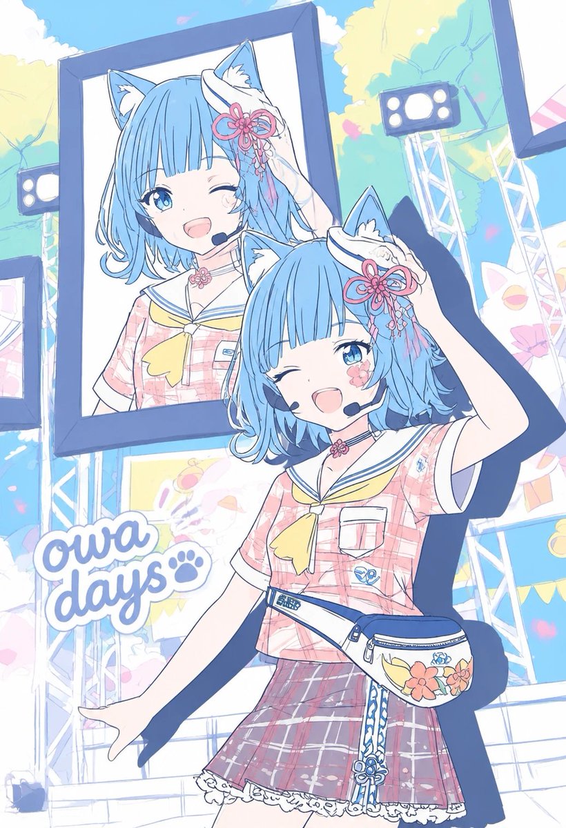 Comic / Storyboard - Pastel Cat-Eared Summer Idol Stage — output 1