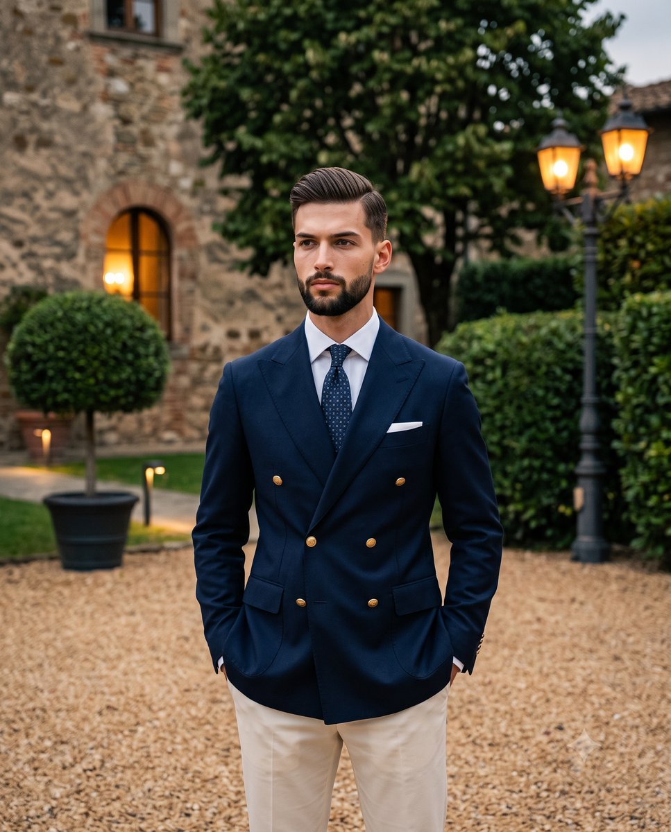 Product Marketing - Elegant Men's Twilight Editorial — output 1