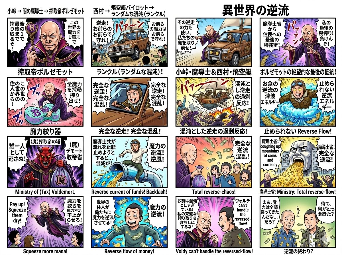 Comic / Storyboard - Nano Banana Pro Comic Prompt: Eiji Kotoge as Harry Potter — output 1