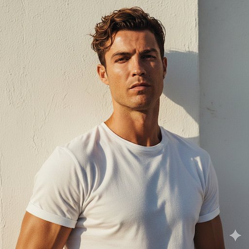 Cinematic Portrait of Cristiano Ronaldo — output 1