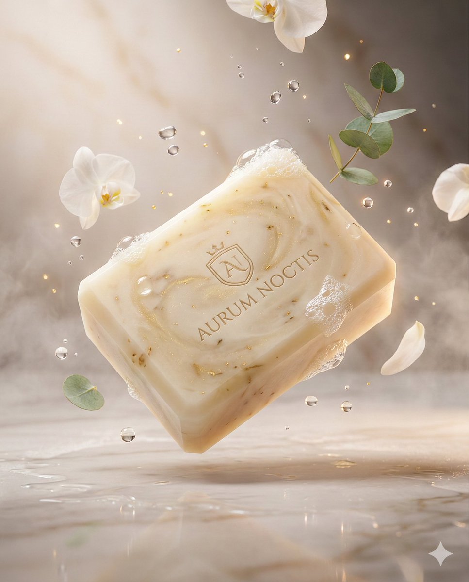 E-commerce Main Image - Ultra-Cinematic Luxury Artisan Soap Product Photography — output 1