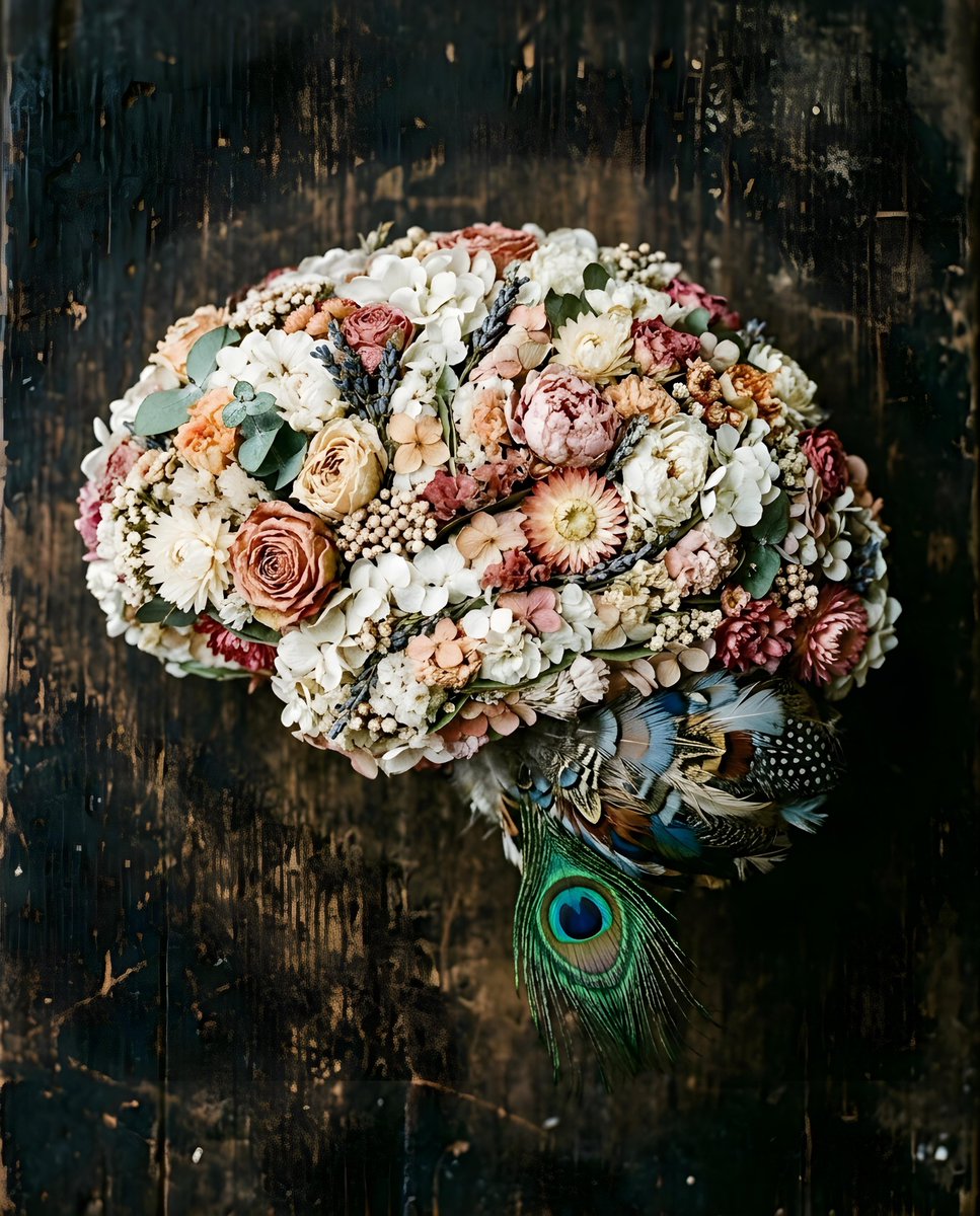 Product Marketing - Floral Brain Sculpture — output 1