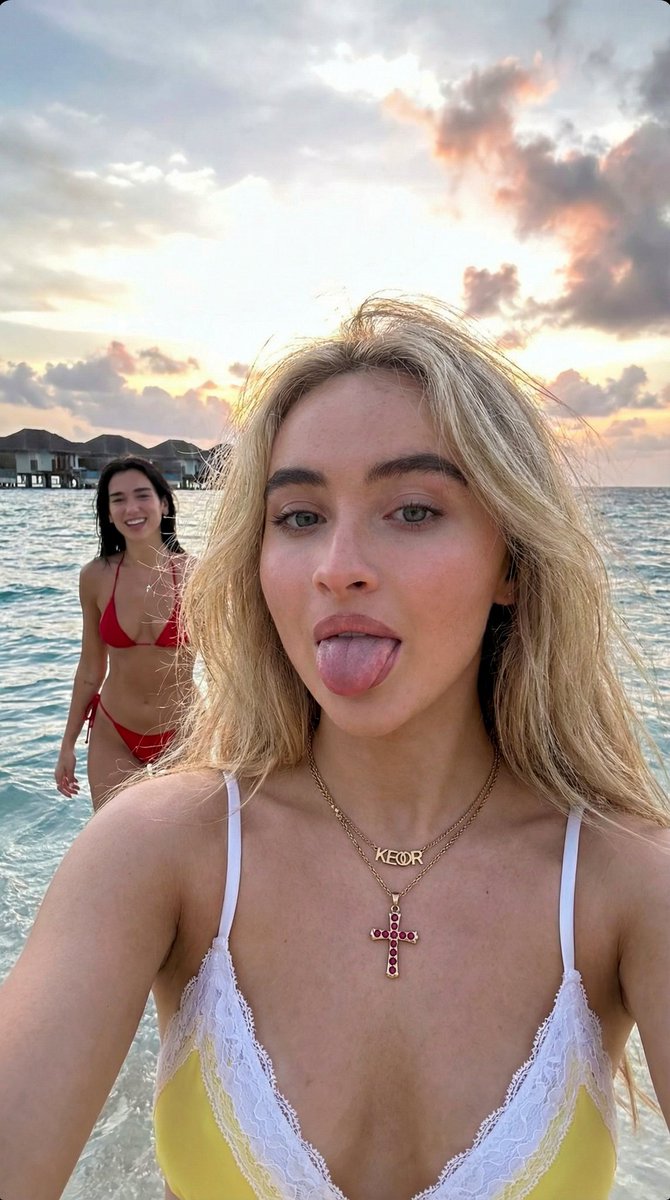 Photorealistic Selfie with Celebrity in Background — output 1