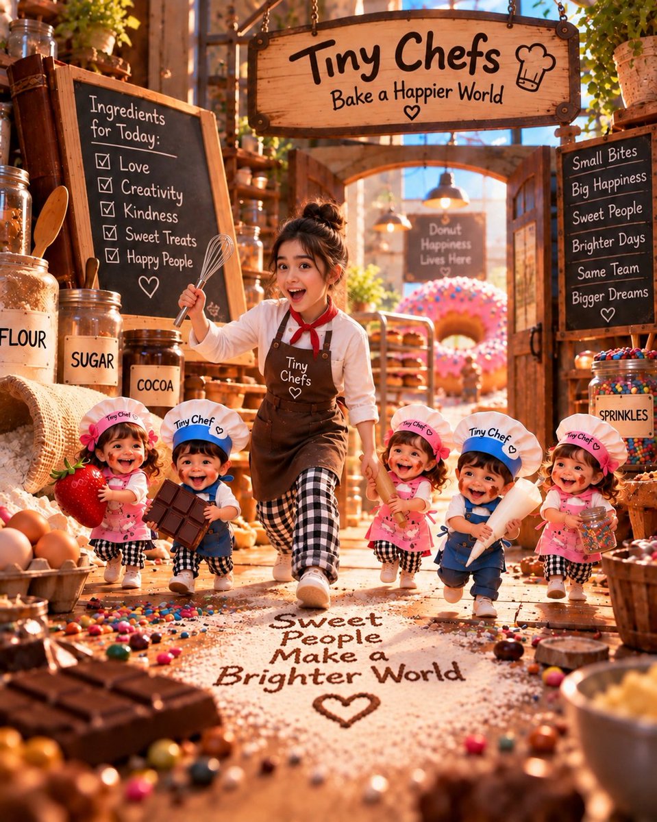 Product Marketing - Tiny Chefs Bakery Scene — output 1