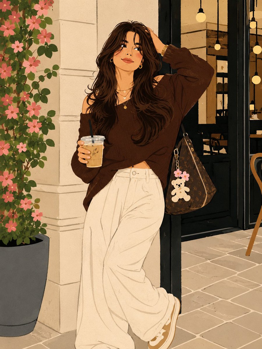Profile / Avatar - Naive Illustration Portrait Transformation — output 1