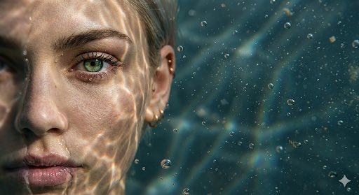 Profile / Avatar - Underwater Face Portrait — output 1