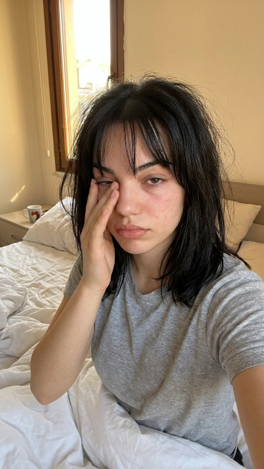 Profile / Avatar - Candid Morning Bedhead Selfie — output 1