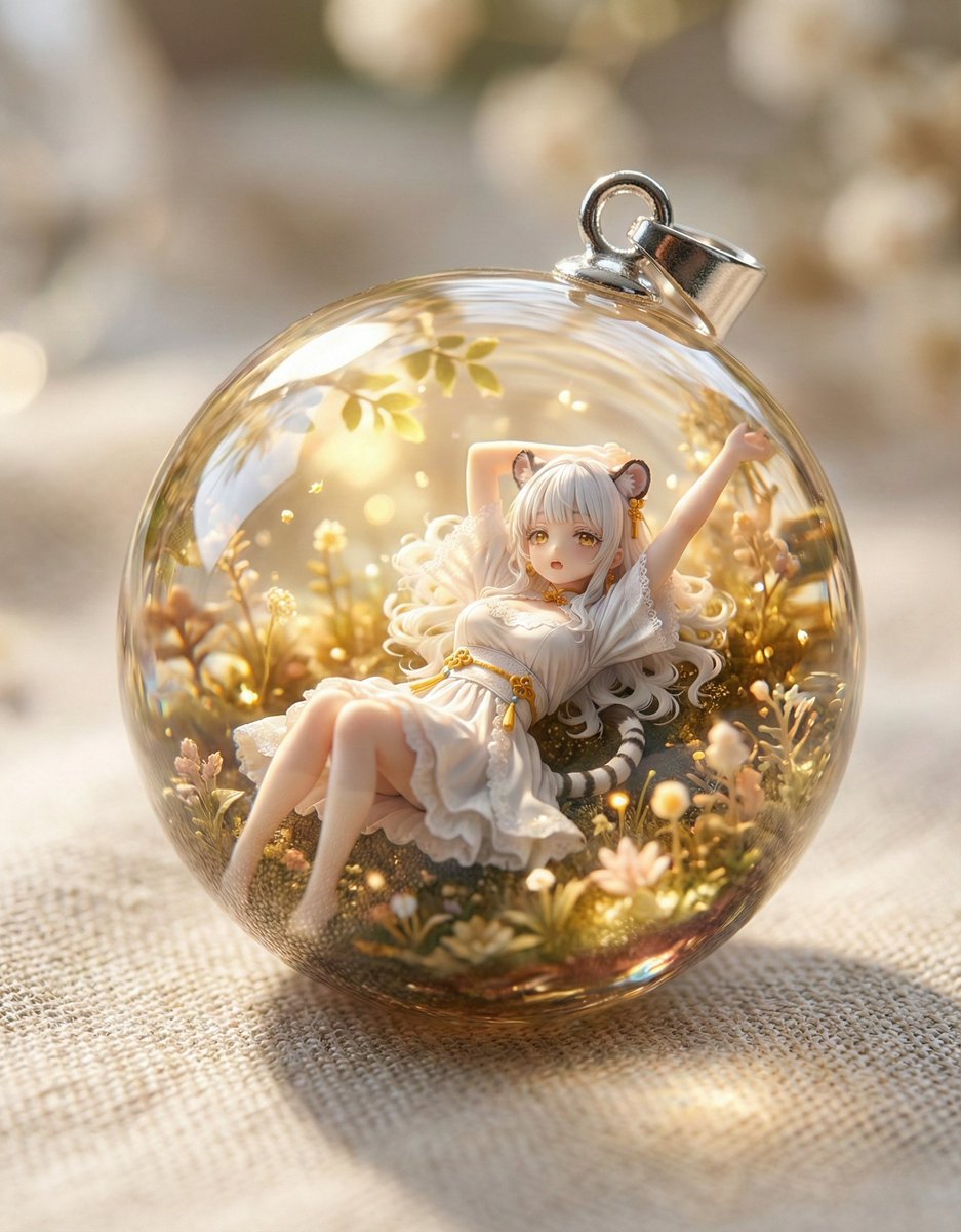 Resin Charm Illustration Prompt — output 1
