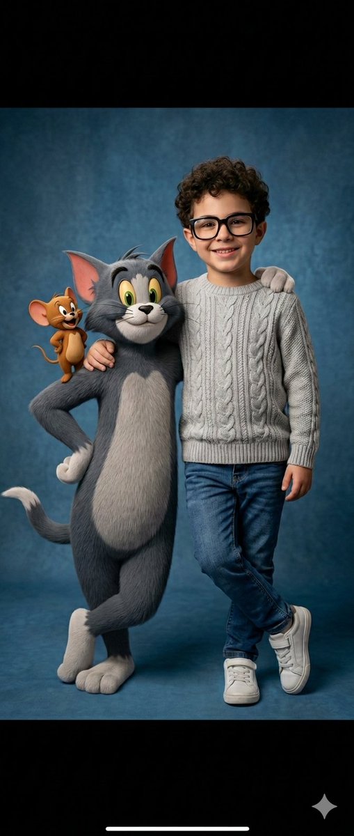 Game Asset - Ultra-Realistic 3D Cinematic Portrait of Boy with Tom and Jerry — output 1