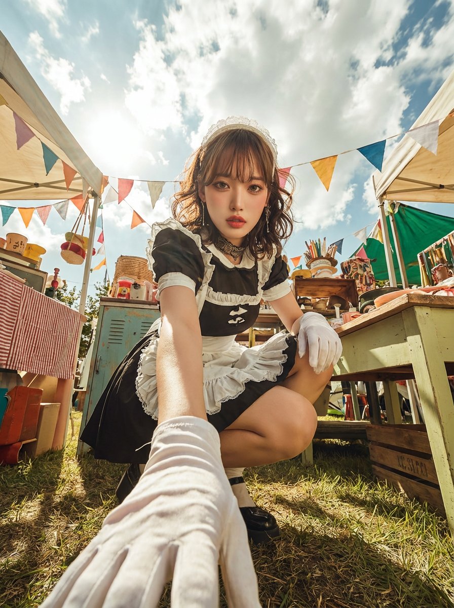 Dramatic Ultra Wide-Angle Photo Transformation Prompt — output 1