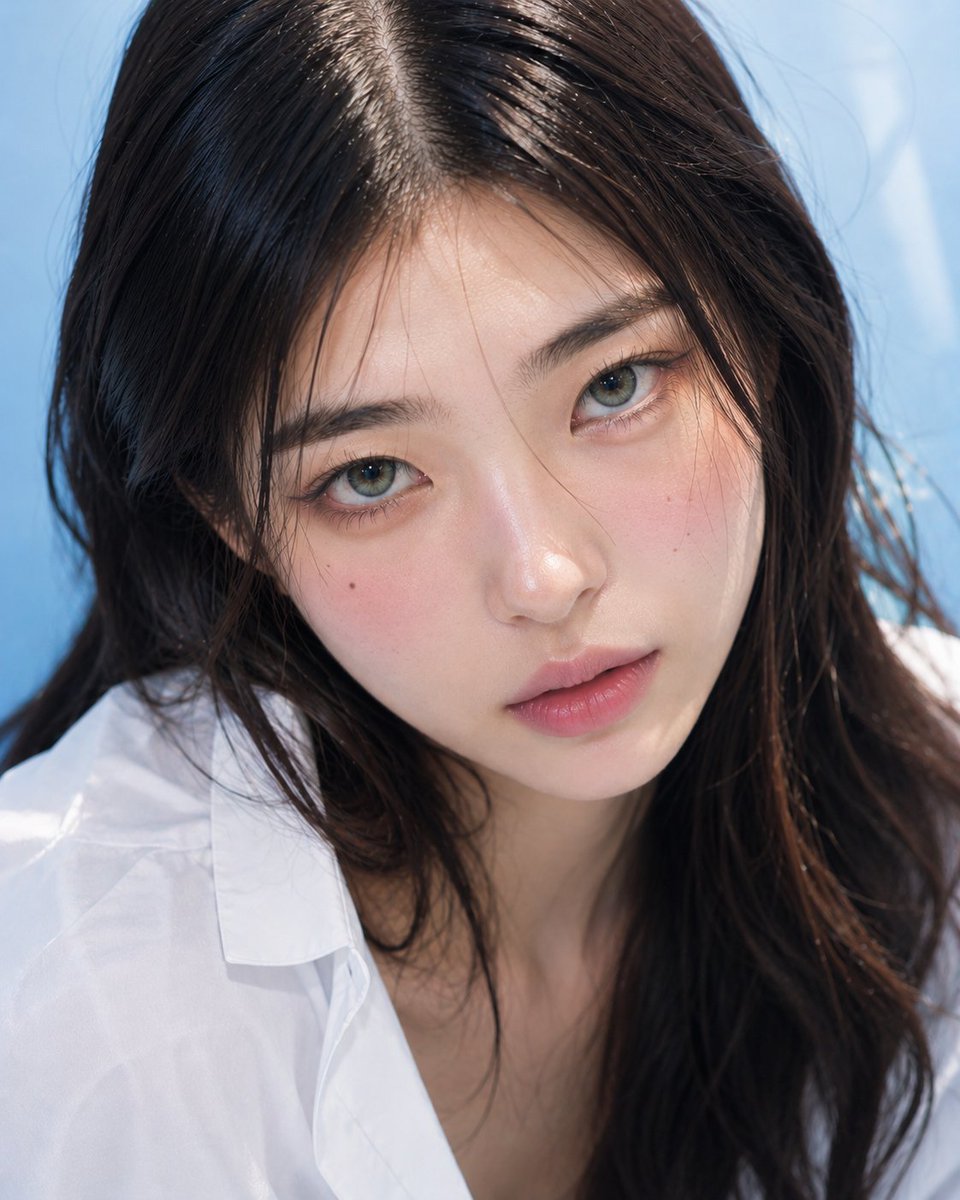 Profile / Avatar - High-Angle Editorial Editorial Portrait — output 1