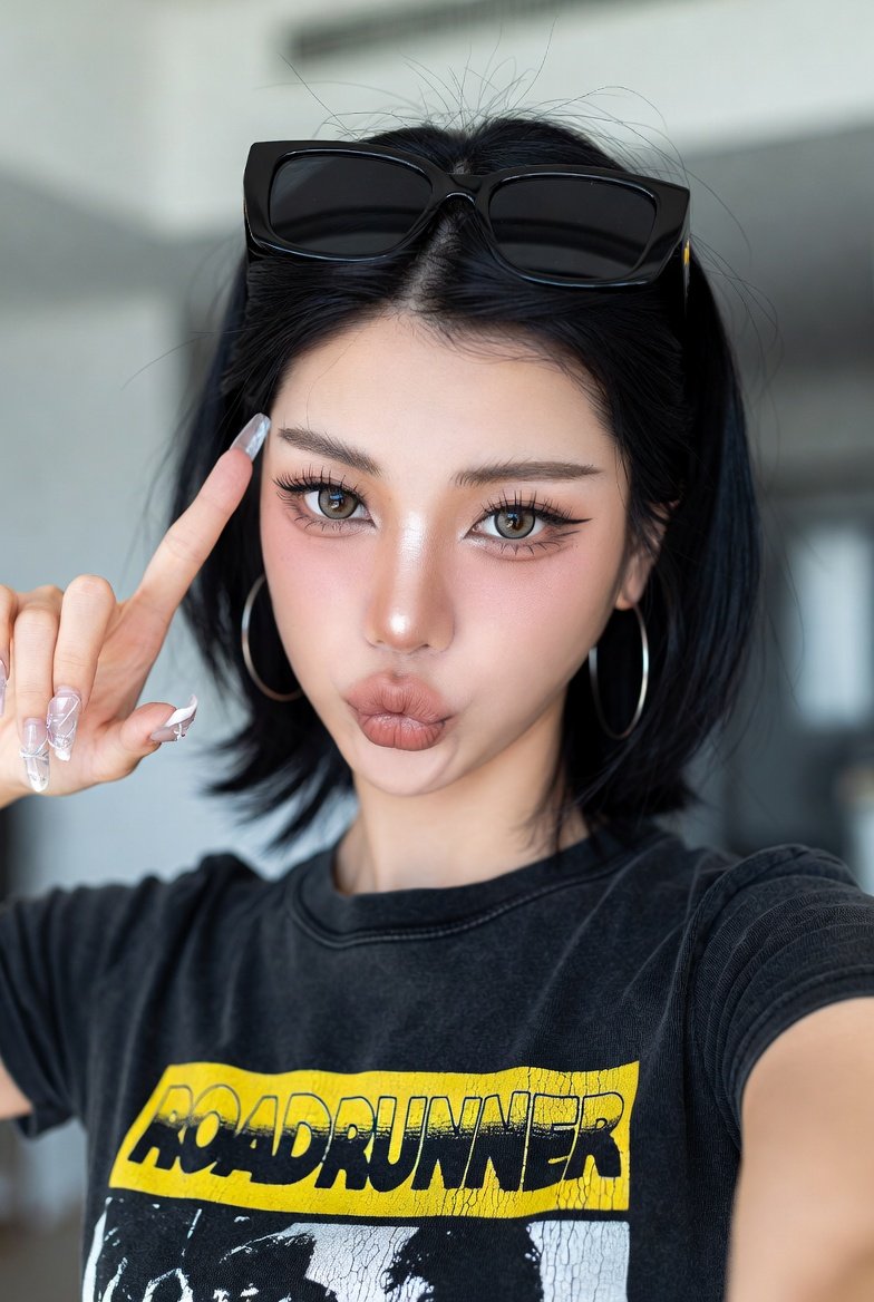 Ulzzang/Douyin Selfie Portrait Prompt — output 1