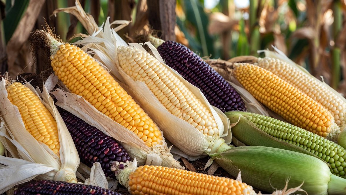 Rainbow Corn Harvest Wallpaper — output 1