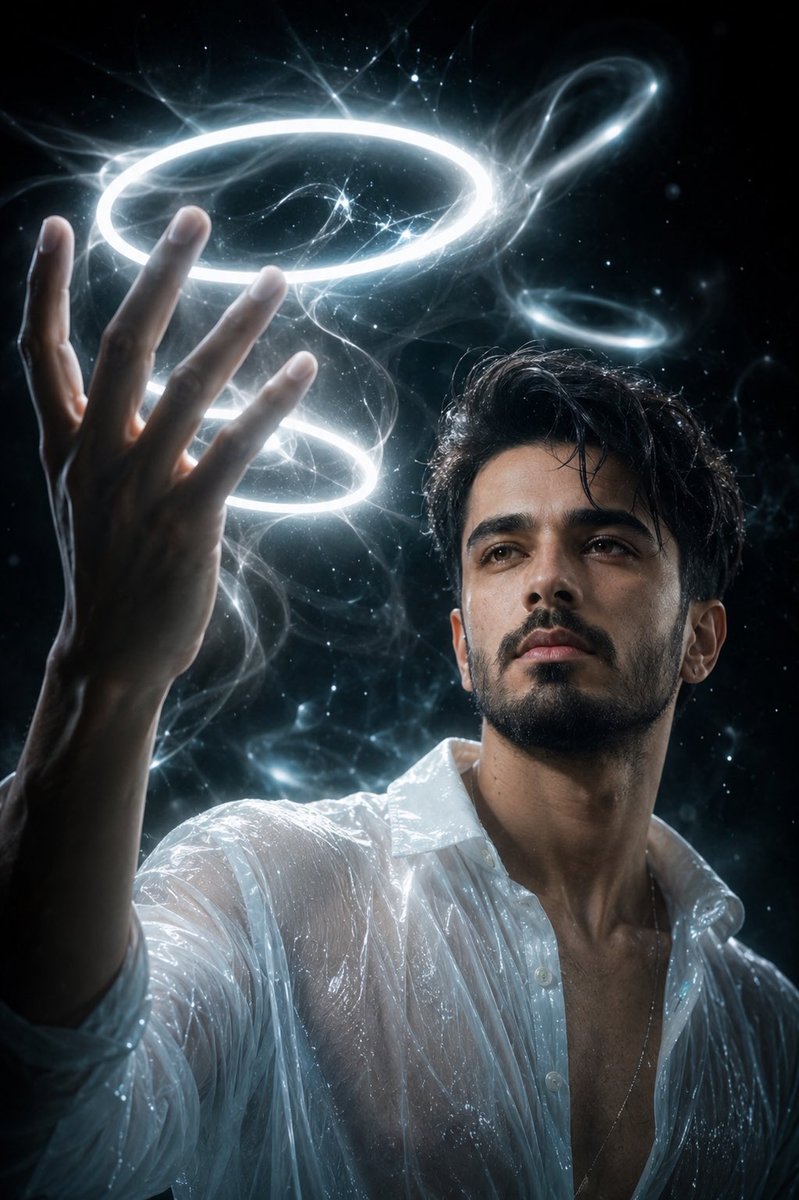 Game Asset - Cinematic Cosmic Energy Portrait — output 1