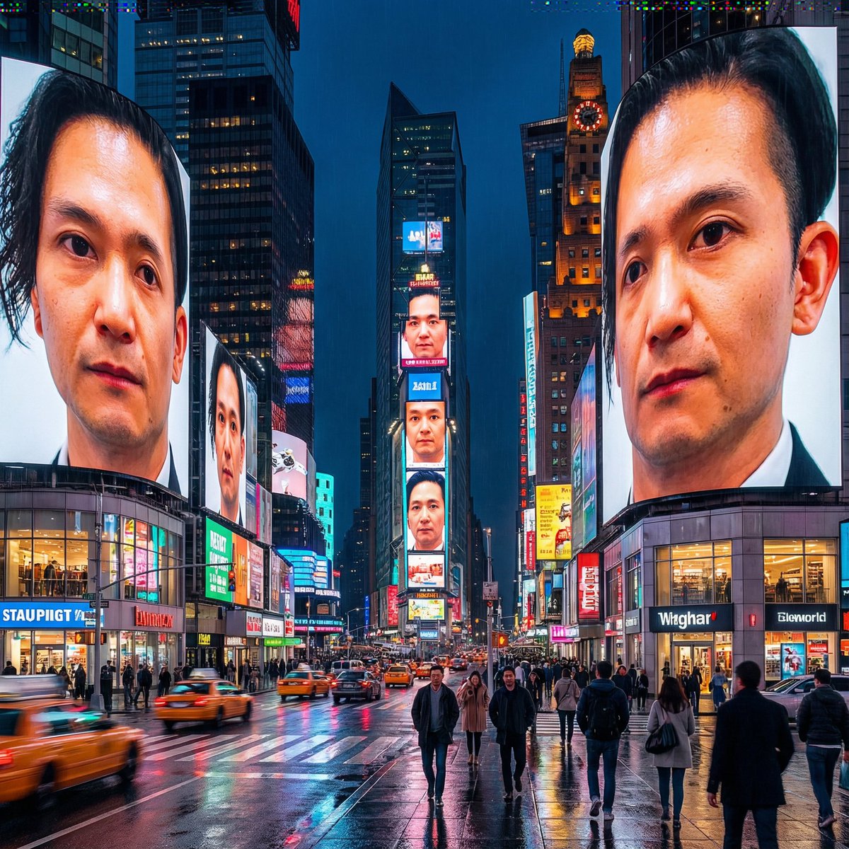 Generating City-Scale Self-Portrait Advertising — output 1
