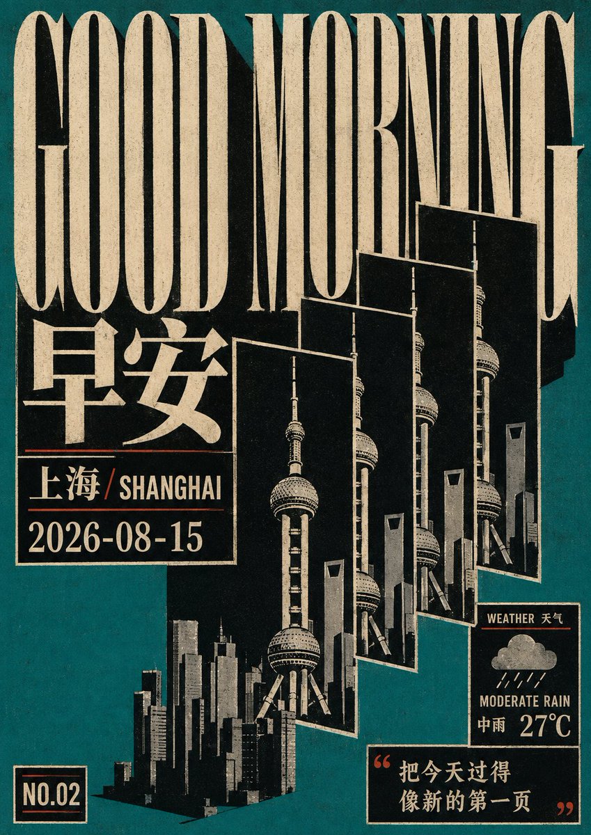 Infographic / Edu Visual - Retro Geometric Future Culture Poster — output 1