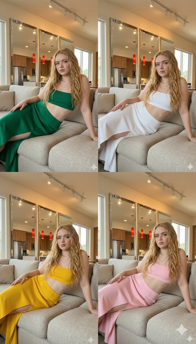 Multi-Celebrity Clone Fashion Collage Scenarios — output 1