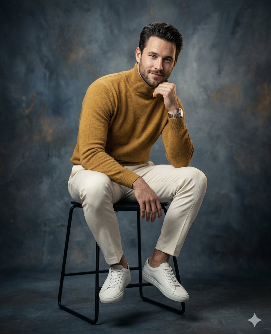 Profile / Avatar - Classic Studio Male Portrait — output 1