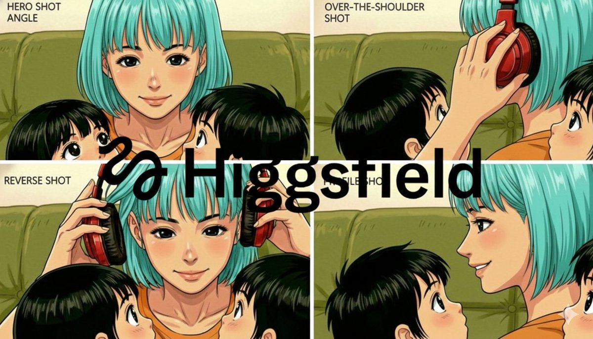 Grid of four camera angles from reference image — output 1