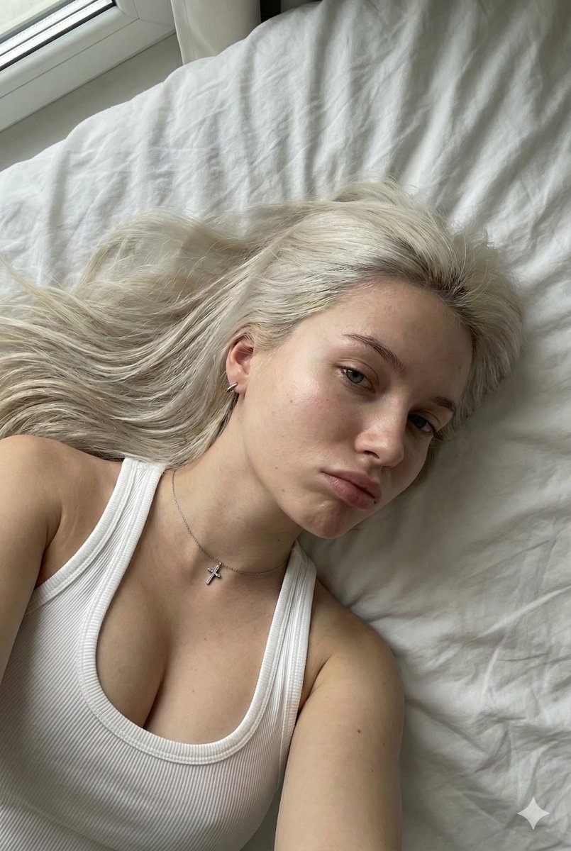 Y2K Intimate Morning Selfie Portrait — output 1