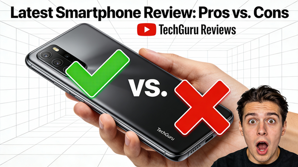 Smartphone Review Thumbnail — output 1