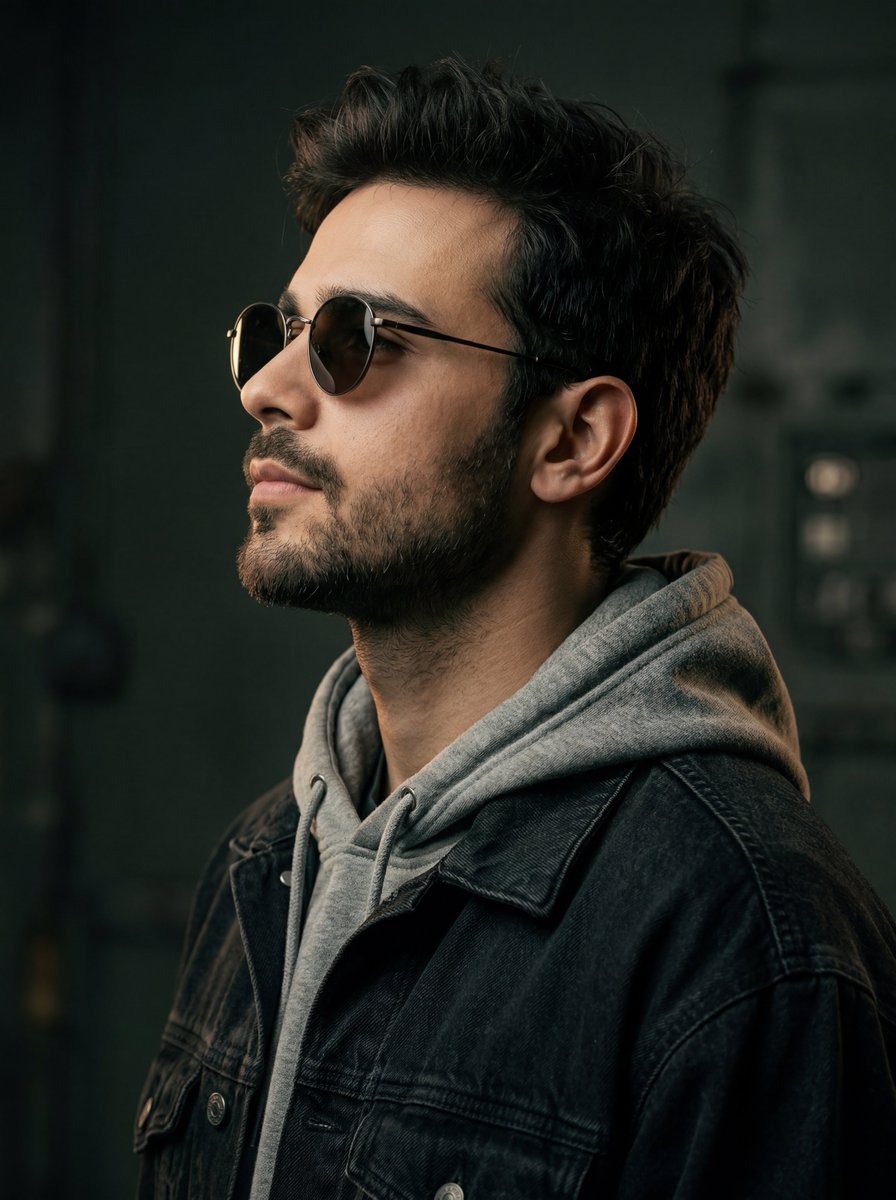 Profile / Avatar - Cinematic Urban Fashion Portrait — output 1