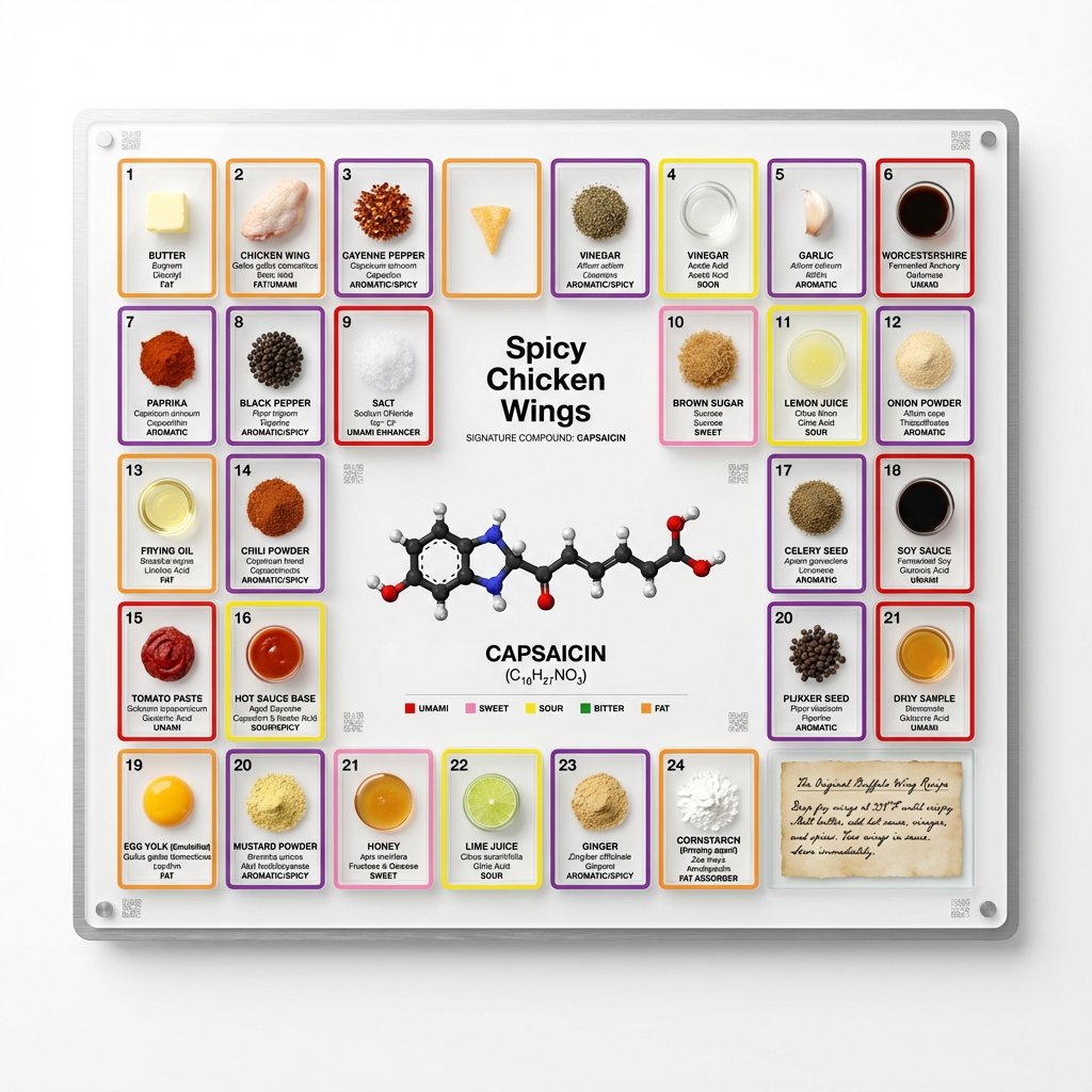 Infographic / Edu Visual - Food Analysis Periodic Table Display Board — output 1