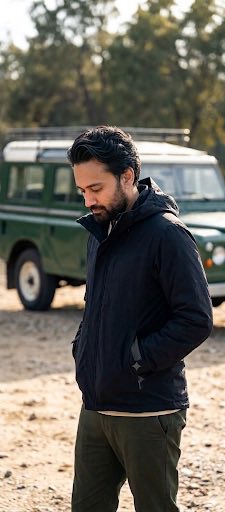 Product Marketing - Rugged Male Outdoor Portrait — output 1