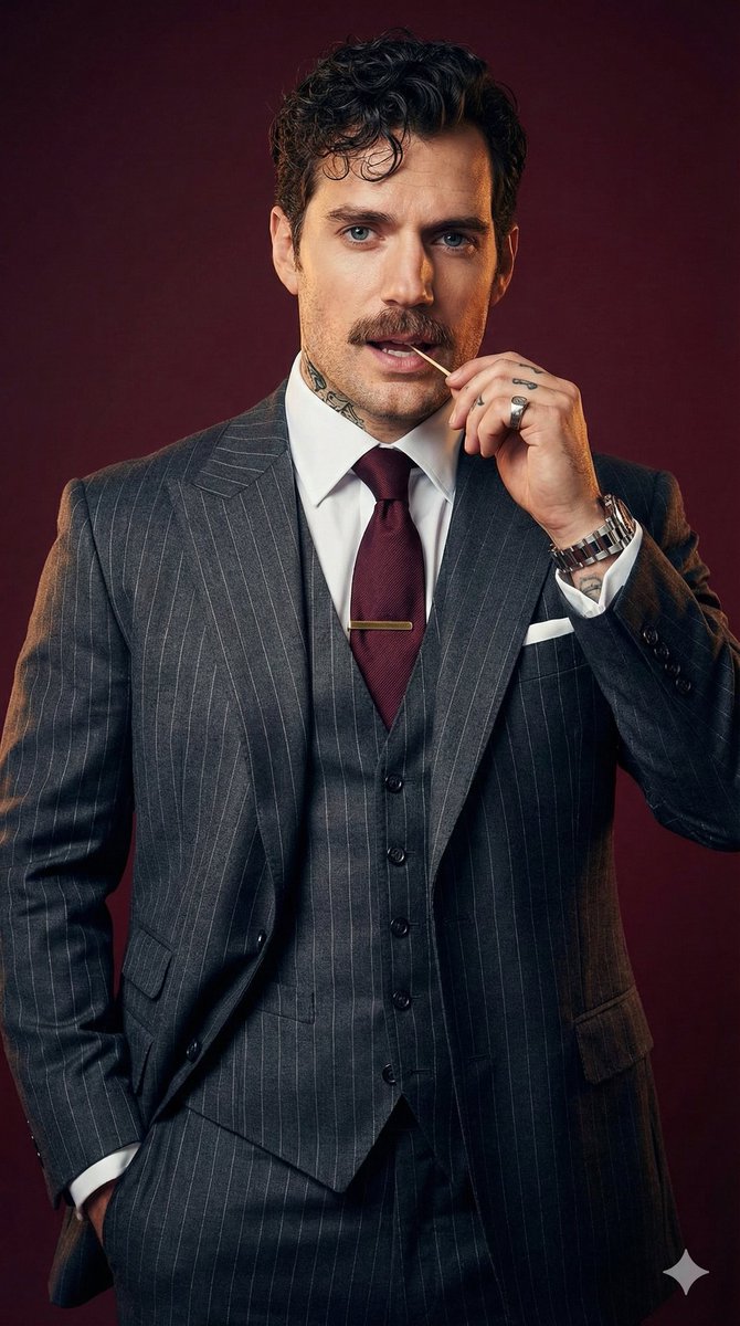 Ultra-Realistic High-Fashion Studio Portrait Prompt for a Male Model (Modern Mafia Aesthetic) — output 1